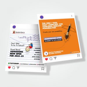 Instagram and Facebook posts designed by Prodigious Design Studio. #bestgraphicdesigncompany #graphicdesignerforschool #schoolflyerdesigning #schoolflyers #schoolbrochure #graphicdesignernearme #graphicdesigncompanynearme #portfolio #instagramposts #facebookposts