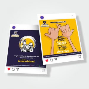 Instagram and Facebook posts designed by Prodigious Design Studio. #bestgraphicdesigncompany #graphicdesignerforschool #schoolflyerdesigning #schoolflyers #schoolbrochure #graphicdesignernearme #graphicdesigncompanynearme #portfolio #instagramposts #facebookposts