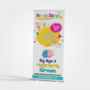 Promotional Standees designed by Prodigious Design Studio. #bestgraphicdesigncompany #graphicdesignerforschool #schoolflyerdesigning #schoolflyers #schoolbrochure #graphicdesignernearme #graphicdesigncompanynearme #portfolio #instagramposts #facebookposts