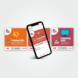 Instagram and facebook posts designed for iMaths Program by Prodigious Design Studio. #bestgraphicdesigncompany #graphicdesignerforschool #schoolflyerdesigning #schoolflyers #schoolbrochure #graphicdesignernearme #graphicdesigncompanynearme #portfolio #instagramposts #facebookposts