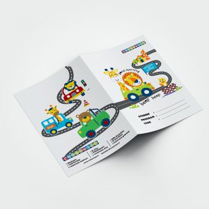 School Folder designed for Crossmaze Preschool by Prodigious Design Studio. #bestgraphicdesigncompany #graphicdesignerforschool #schoolflyerdesigning #schoolflyers #schoolbrochure #graphicdesignernearme #graphicdesigncompanynearme