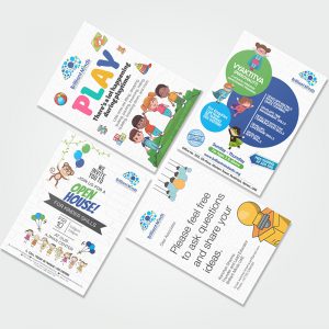 School flyers designed for Brilliant Minds Centre by Prodigious Design Studio. #bestgraphicdesigncompany #graphicdesignerforschool #schoolflyerdesigning #schoolflyers #schoolbrochure #graphicdesignernearme #graphicdesigncompanynearme #portfolio #instagramposts #facebookposts