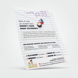 School flyers designed for Little Sprouts Preschool by Prodigious Design Studio. #bestgraphicdesigncompany #graphicdesignerforschool #schoolflyerdesigning #schoolflyers #schoolbrochure #graphicdesignernearme #graphicdesigncompanynearme #portfolio #instagramposts #facebookposts