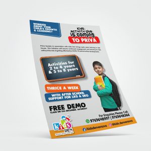 School flyers designed for Kids Den Preschool by Prodigious Design Studio. #bestgraphicdesigncompany #graphicdesignerforschool #schoolflyerdesigning #schoolflyers #schoolbrochure #graphicdesignernearme #graphicdesigncompanynearme #portfolio #instagramposts #facebookposts