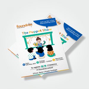 School flyers designed for Foundree Preschool by Prodigious Design Studio. #bestgraphicdesigncompany #graphicdesignerforschool #schoolflyerdesigning #schoolflyers #schoolbrochure #graphicdesignernearme #graphicdesigncompanynearme #portfolio #instagramposts #facebookposts