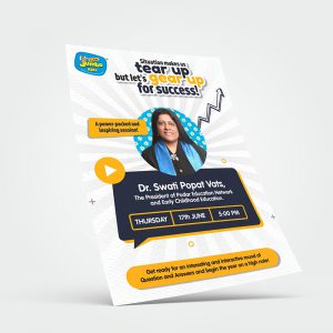 School flyers designed for Podar Jumbo Kids by Prodigious Design Studio. #bestgraphicdesigncompany #graphicdesignerforschool #schoolflyerdesigning #schoolflyers #schoolbrochure #graphicdesignernearme #graphicdesigncompanynearme #portfolio #instagramposts #facebookposts