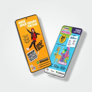 Instagram and Facebook stories designed for Kidz Wonderland Preschool by Prodigious Design Studio. #bestgraphicdesigncompany #graphicdesignerforschool #schoolflyerdesigning #schoolflyers #schoolbrochure #graphicdesignernearme #graphicdesigncompanynearme #portfolio #instagramposts #facebookposts