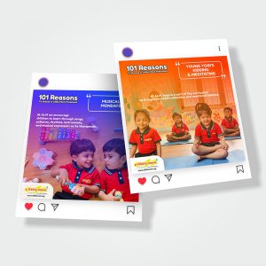 Instagram and Facebook posts designed by Prodigious Design Studio. #bestgraphicdesigncompany #graphicdesignerforschool #schoolflyerdesigning #schoolflyers #schoolbrochure #graphicdesignernearme #graphicdesigncompanynearme #portfolio #instagramposts #facebookposts